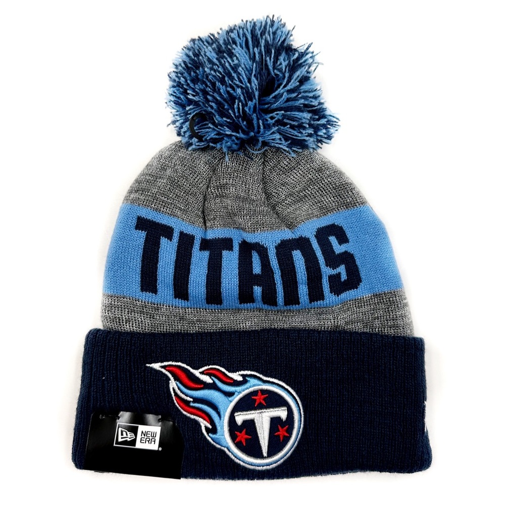 New Era Tennessee Titans Beanie Winter Hat Mens Womens NFL Football Fan Gift